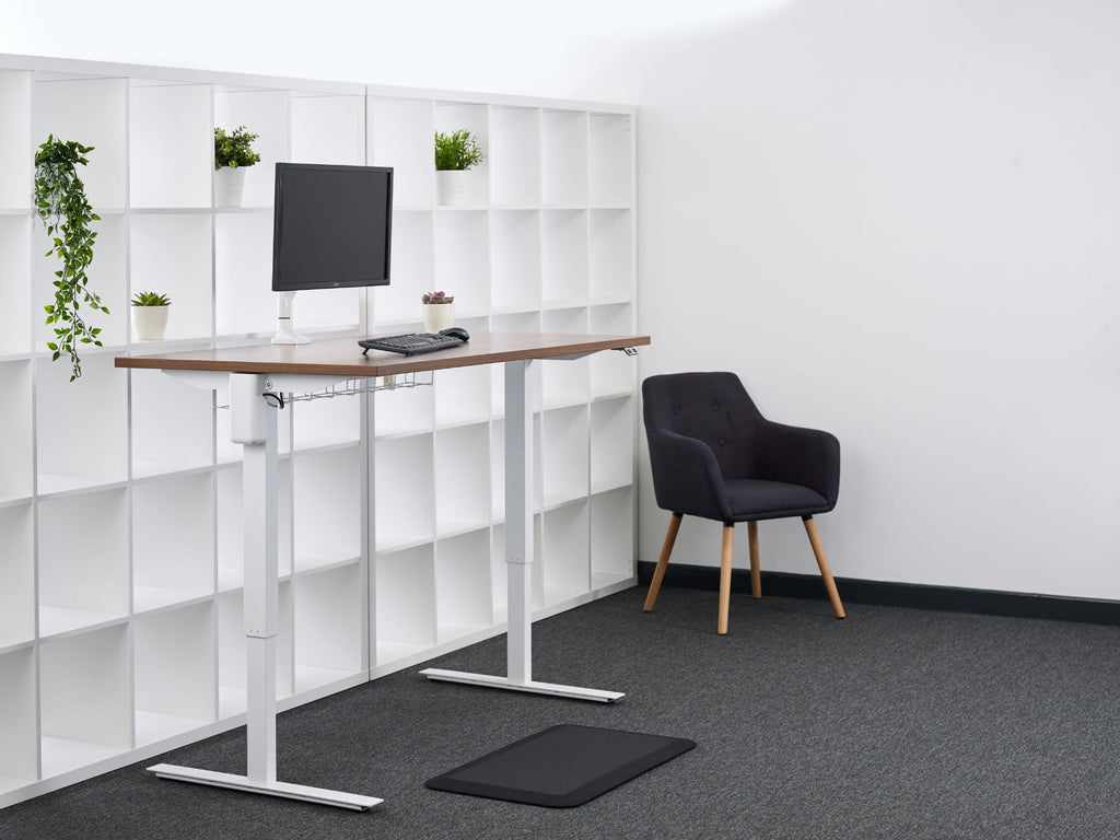 SitStand Core Electric Standing Desk - Silver Frame