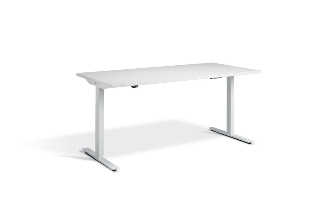 SitStand Core Electric Standing Desk - White Frame