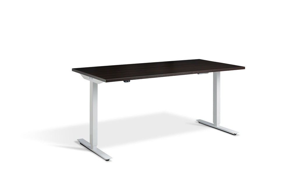SitStand Core Electric Standing Desk - White Frame